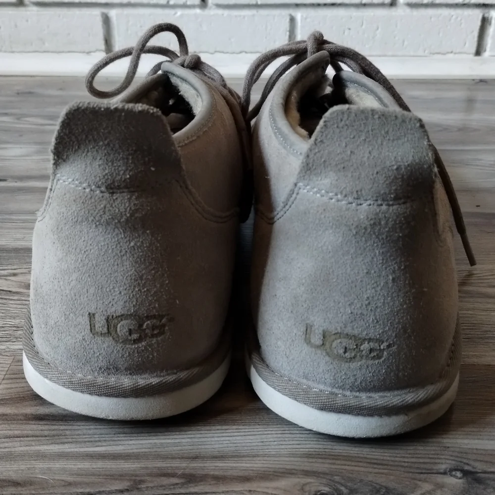 UGG Men's Maksim Chukka Desert Gray Suede Leather Boots Size 15